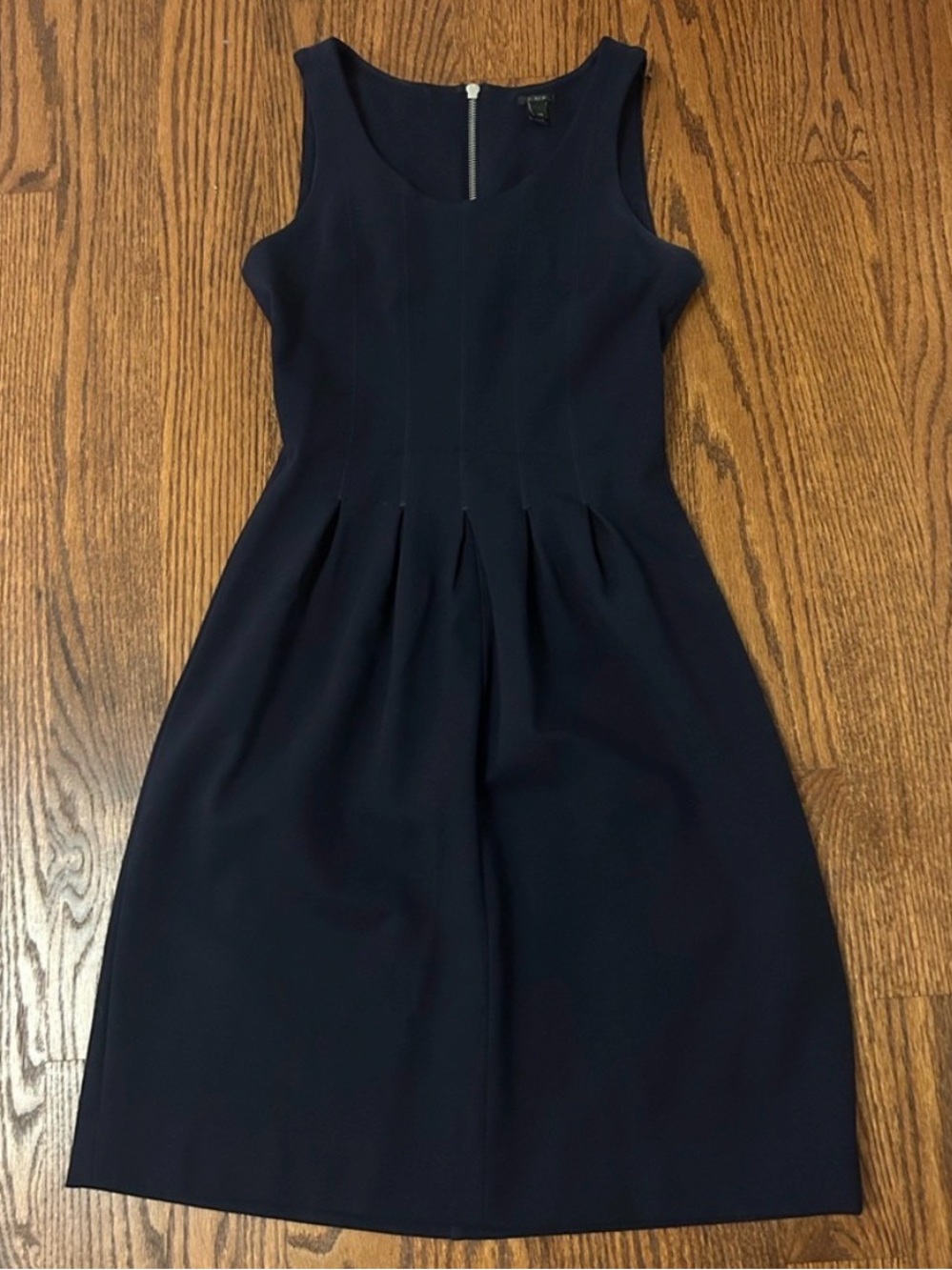 J. Crew Midnight Blue Midi Dress